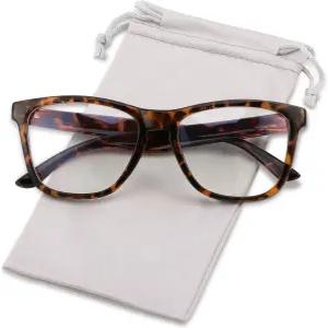 YMRFW 레트로 블루라이트 차단 안경 클래식 스타일 컴퓨터/TV 눈의 피로 방지 (남성 및 여성용)