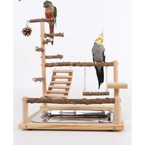 소형 대형 새집 놀이터 앵무새장 세트 메쉬형 친칠라 조류 이층 둥지