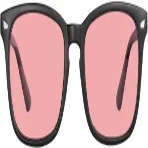 MAXJULI FL-41 로즈 블루 라이트 차단 안경 광공포증 광민감성 컴퓨터 게임 화면 피로 및 자외선 차단용