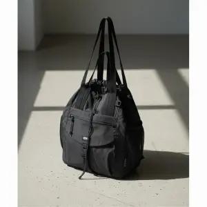 스위치 보이저 드로스트링 2웨이 백 002 숄더백 토트백 미드나잇 블랙