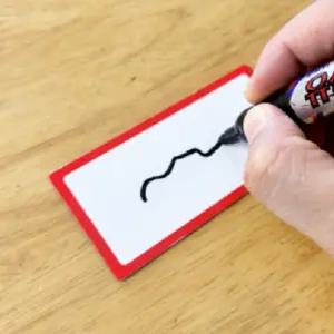 자석 라벨 네임 스티커 화이트보드 칠판