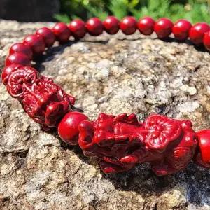 (다올)재물운 상승 천연원석 비휴 액막이 팔찌