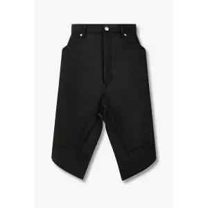 [릭오웬스] 슬라이버드 코팅 스커트 블랙 153592096