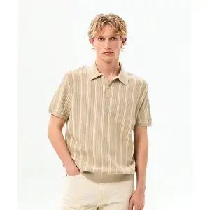 타미힐피거 TOMMY HILFIGER 버티컬 스트라이프 폴로 스웨터 T12G0KPN200MT1RBT 366698