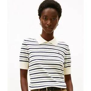 타미힐피거 TOMMY HILFIGER 코튼 저지 폴로 스웨터 T22G1KTO050WT10AR 366761