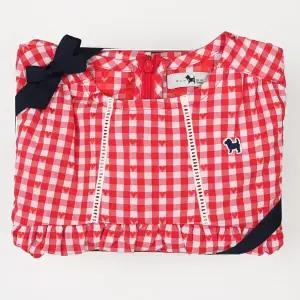 [HP블루독베이비](RD)러블리체크드레스 (4631440002)