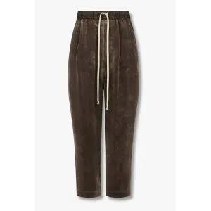 [릭오웬스] 드로스트링 크롭트 팬츠 다크 브라운 153600092