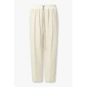 [릭오웬스] 코듀로이 배색 밴딩 크롭 팬츠 153600105