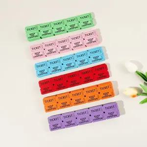 운동회 응모권 추첨 800장 경품 행운권 티켓 용품 홈 장식 럭키드로우 추첨티켓 준비