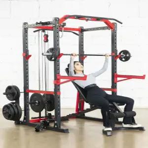 홈짐 파워랙 스쿼트랙 케이블머신 벤치프레스 턱걸이 풀업 랫풀다운 멀티 홈트레이닝 기구