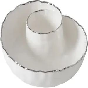 포르토피노 플라타 라운드 칩 딥 9.5인치 D x 2.75인치