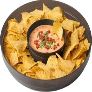 메이드스마트 칩 N 딥 딥웨어 볼 스태커블 및 탈착식 볼이 포함된 2피스 서빙 세트 엔터테인먼트용 내구성