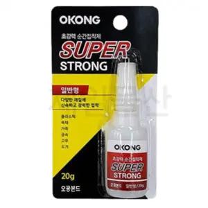 오공 초강력 순간접착제 슈퍼스트롱 20g 1개
