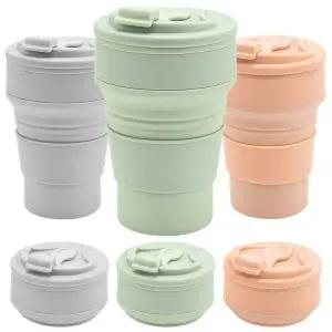 [인쇄제작가능] 접이식 실리콘 텀블러 500ml