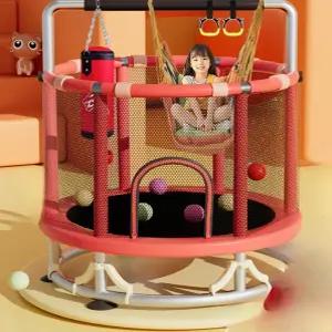 더류현 유아트램폴린 방방매트 하체근력 실내점핑 놀이매트