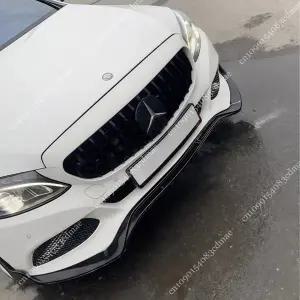 호환  앞 범퍼 립 바디 키트 스포일러 스플리터 메르세데스 C 클래스 W205 S205 C180 C200 C220 C250 C300