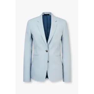 [폴스미스] 린넨 노치트 싱글 자켓 라이트 블루 153619596