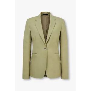 [폴스미스] 린넨 노치트 싱글 자켓 올리브 153619601