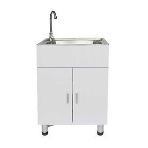 간이 개수대 사무실 캐비닛 부엌 미니싱크대 세탁볼 세면대 교체 보조 좌측 하부장
