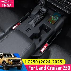 호환  적용 가능 2024 타 랜드 크루저 250 1958 프라도 LC250 초판 FJ250 센터 콘솔 저장 보호 소매 기어