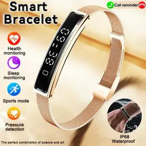 호환   사진 촬영 스마트 팔찌 여성 혈중 산소 수면 압력 모니터 방수 피트니스 만보계 스포츠 시계 남성용