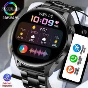 호환   16 Pro Max 15 14 16 Plus 스마트 시계 HD 화면 블루투스 통화 심박수 혈액 산소 모니터 스포츠 피