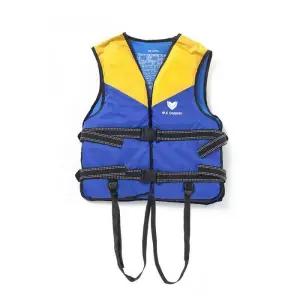 구명조끼(M) 국산 수영구명복 돌핀 물놀이구명복 수영조끼 물놀이안전 옐로
