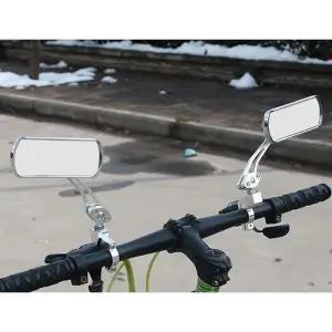 후사경 안전 자전거 자전거용품 좌우세트 와이드 사이드 백미러 자전거후