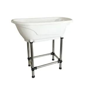 대형견 욕조 애견샵 욕조 샤워 강아지 실내 리트리버