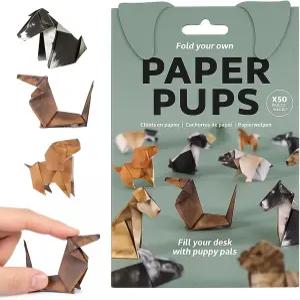 종이접기 종이 공예용 50매가 포함된 키트 DIY 종이개 프로젝트 성인 공예 활동 휴식과 창의성을 위한