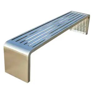 스테인레스 벤치의자 야외 스텐 카페 인테리어 테라스 실외 공원 좌석
