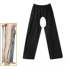 노인 바지 벗기쉬운 소변 팬츠 대변 대소변 편리한 오줌 가랑이 환자용 오픈 팬티