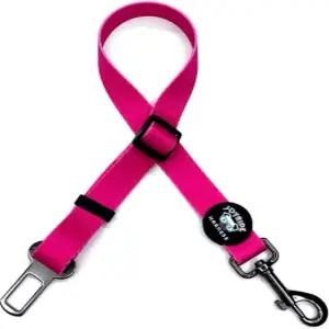 조이라이드 하네스 반려견 안전벨트 - 23.5 x 1인치 조절 가능한 자동차 안전 버클 두꺼운 헤비 듀티