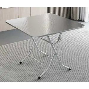 스텐 접이식 테이블 책상 업소용 휴게실 행사장 패턴표면