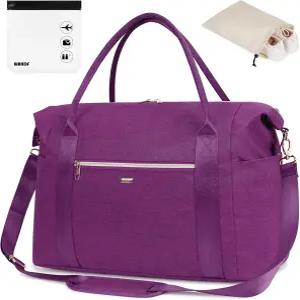 스피릿 항공용 개인 물품 가방 18x14x8 언더시트 젖은 포켓 신발 수납 공간 및 Tsa 승인 화장실 포함 WANDF