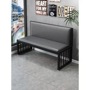 붙박이벽의자 식당 업소용 붙박이 메탈릭 카페 노래방