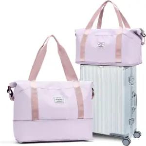 여행용 더플백 스포츠 토트 짐백 숄더 위켄더 여성용 오버나이트 백