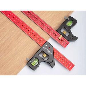 케가끼 T자 목공자 눈금자 각도 슬라이딩 게 멀티 라인 직각 이동각자 90도 정밀