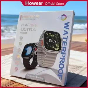 호환  하우어 스마트워치 스마트 시계 공용 HW W11 울트라 AMOLED 블루투스 연결 메시지 음성 응답 전자책