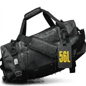 야외 모험을 위한 방수 드라이백 더플 - 캠핑 여행 스포츠 체육관용 56L 대용량 수납 내구성 컨버터블