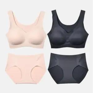 데일리 무봉제 인견 스포츠 브라팬티세트 0050wf