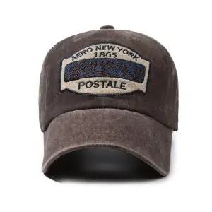 빈티지 패피 자수 레터링 야구모자 스트릿 캡 스냅백 워싱 모자 BE5