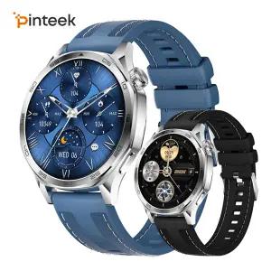 호환  AURAFIT 스마트워치 AM29 블루투스 통화 1ATM 방수 심박수 및 수면 모니터 123 스포츠 모드 2개의 시