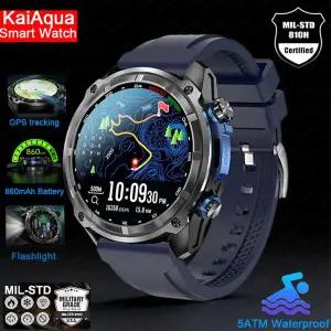 호환  군용 스마트 시계 DT G1 GPS 트랙 나침반 고도계 블루투스 통화 1000mAh 배터리 DTG1 남성용 야외 스