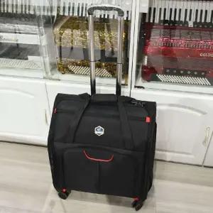 아코디언 캐리어 악기 트롤리 케이스 블랙 가방 수납 32베이스