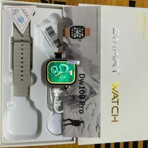 호환  DW100 Pro Smartwatch 지문 잠금 해제 터치 ID 2.29 인치 Amoled 스마트 시계 회전 카메라 GPS 위치