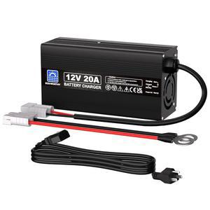 앤더슨 커넥터 자동 스마트 및 LiFePO4 보트 충전기 RV를 12V 배터리 위한 사이클 20A 충전식 14.6V