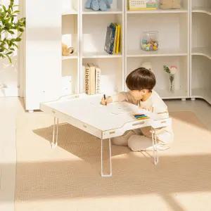 루시 유아 원목 접이식 테이블 플레이 레고 블럭 미술 놀이 IH25024