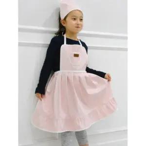 매장판매전용 NORDICO 킨더 유아 앞치마 두건 세트