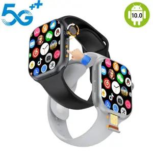 호환  Goldenspike S36 스마트 시계 5G 안드로이드 10.0 스마트워치 2.29인치 Amoled 1800mAH 180   로터리